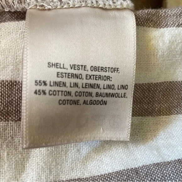 Pants. Anthropologie linen slacks. Size 6. New. No tags - Picture 5 of 6